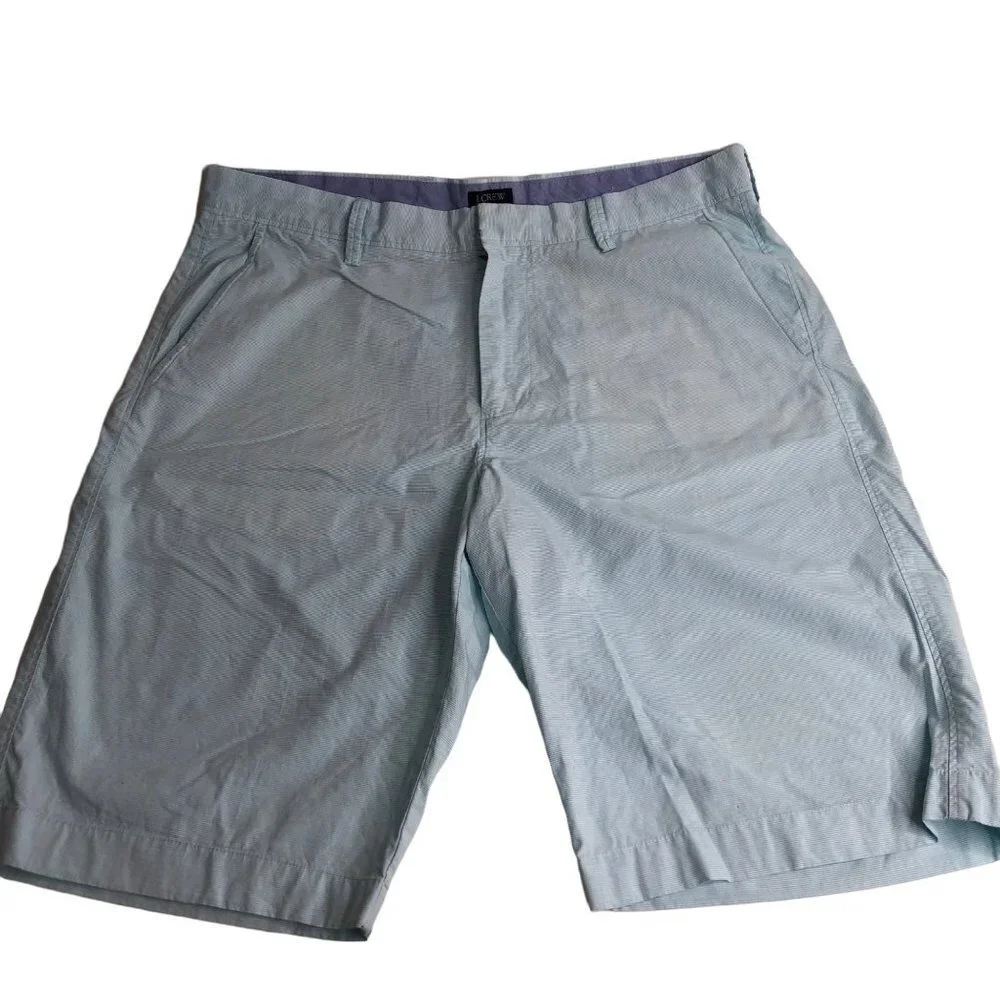 J.‎ CREW RIVINGTON FLAT FRONT SHORTS SIZE 34W